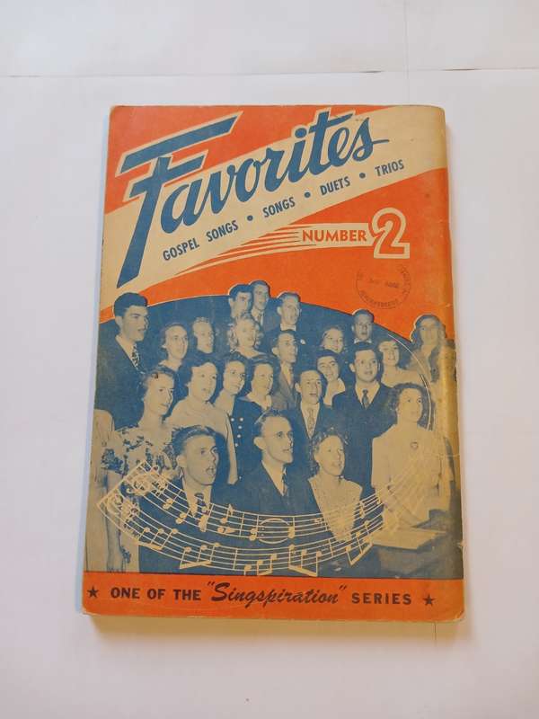 Favourites Number 2 compiled by Alfred B. Smith, Gospel Songs, Sheetmusic, 1946