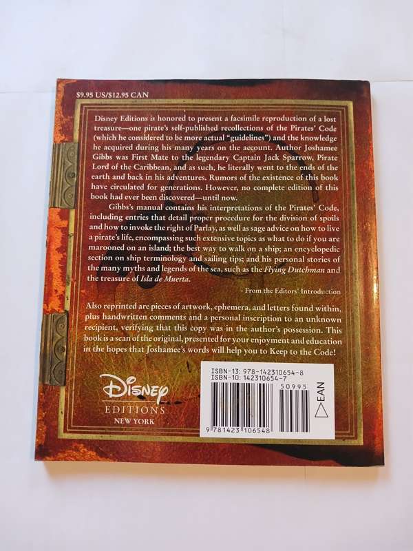 Pirates of the Caribbean, The Pirate`s Code/Guidelines by Joshamee Gibbs