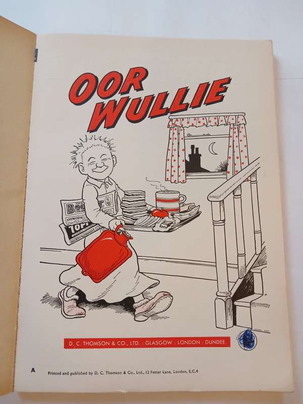 Oor Wullie published by D.C. Thompson, 1968