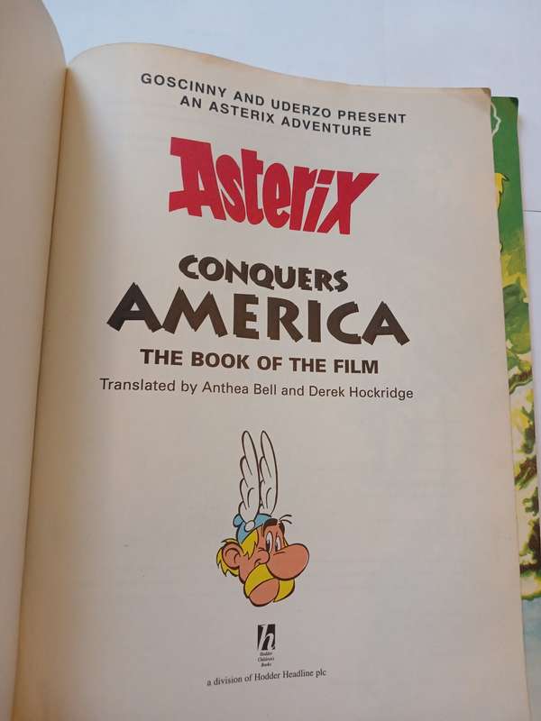 Asterix Conquers America by Goscinny and Uderzo, 1995