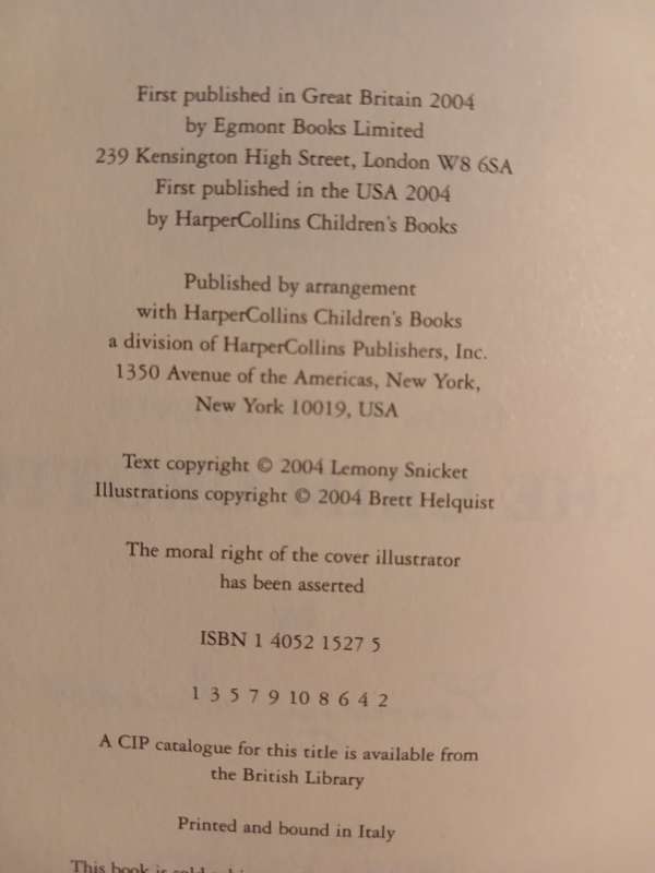 A Series of Unfortunate Events, Book the Eleventh, The Grim Grotto by Lemony Snicket