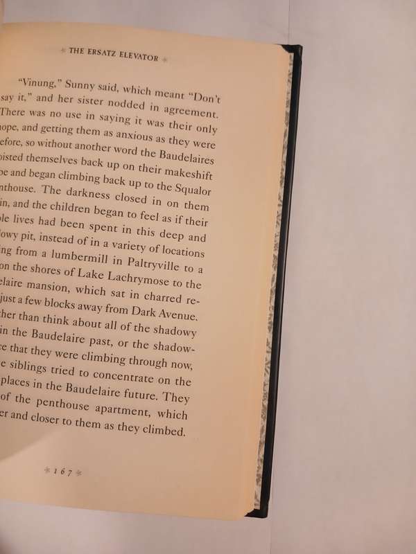 A Series of Unfortunate Events, Book the Sixth, The Ersatz Elevator by Lemony Snicket