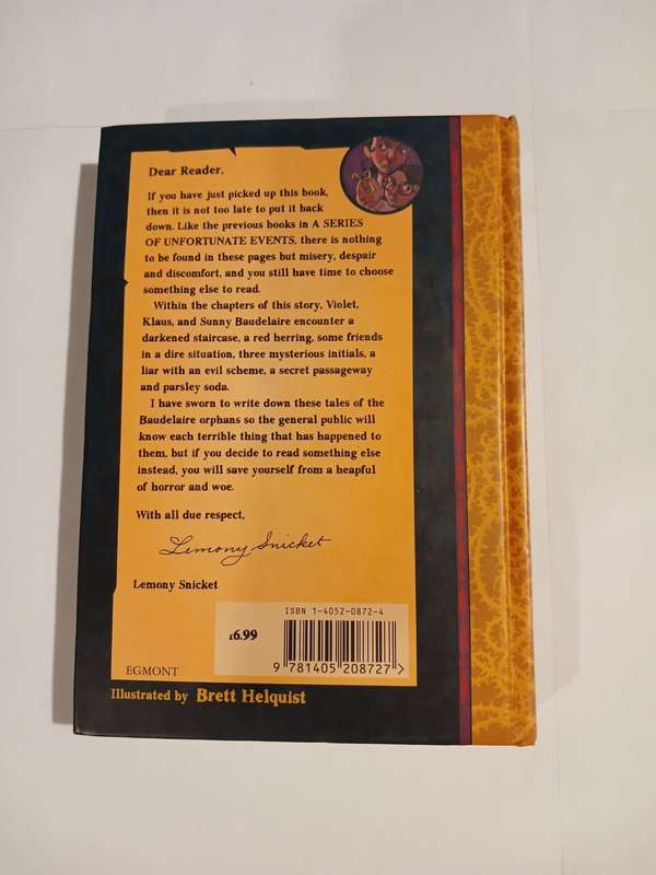 A Series of Unfortunate Events, Book the Sixth, The Ersatz Elevator by Lemony Snicket