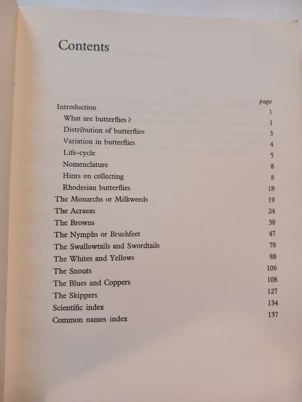 Butterflies of Rhodesia, Bundu Series by Richard Cooper