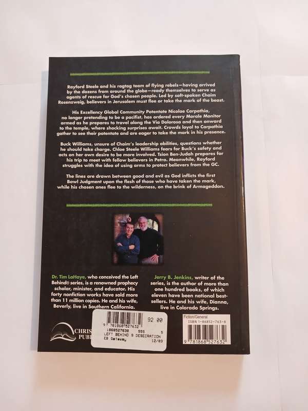 Desecration, Antichrist Takes The Throne by Tim Lahaye and Jerry B. Jenkins