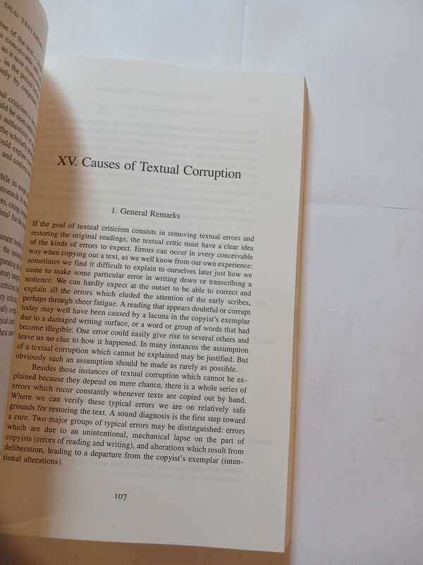 The Text of The Old Testament by Ernst Wurthwein translated by Errol F. Rhodes