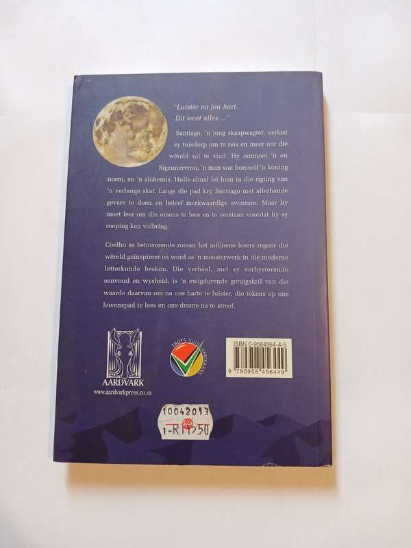 Die Alchemis deur Paulo Coelho vertaal deur Bennie Naude