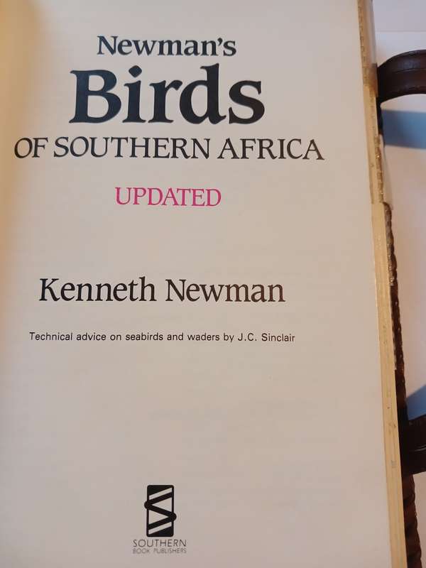 Newman`s Birds of Southern Africa by Kenneth Newman, Signed