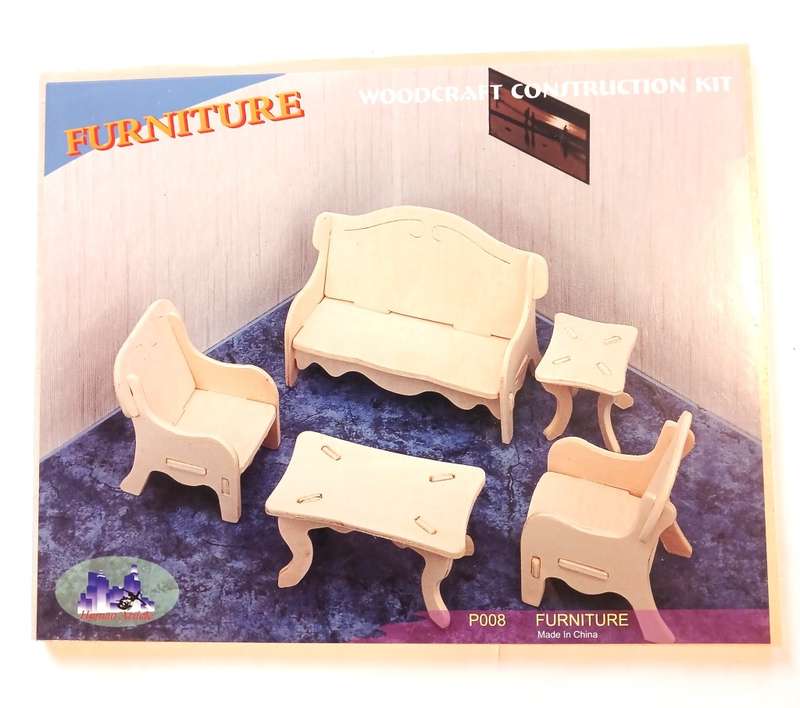 Dollhouse, Furniture set DIY
