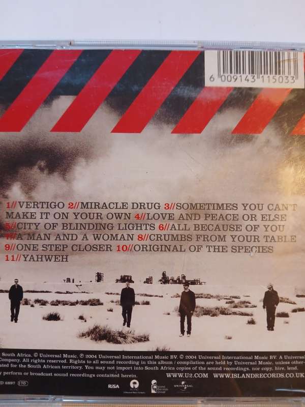 U2, How to Dismantle an Atomic Bomb CD