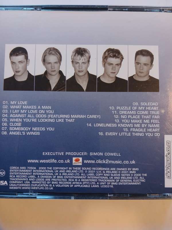 Westlife, Coast to Coast, Double CD