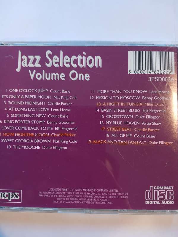 Jazz Selection Disc 1 CD