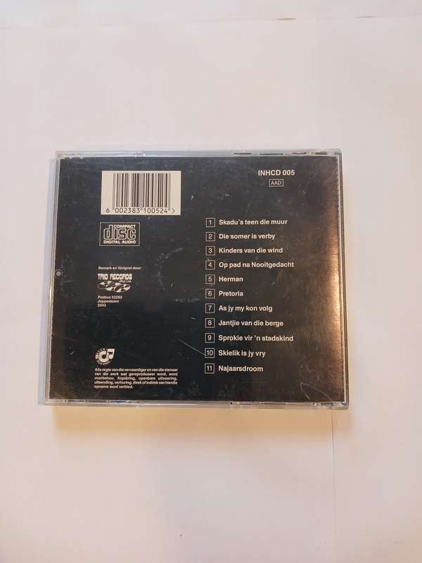 Koos Du Plessis, Skadu`s Teen die Muur CD