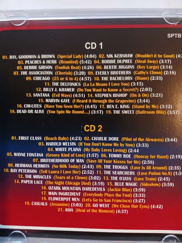 Solid Gold, Legends from the 60`s, 70`s, 80`s, 2 x CD