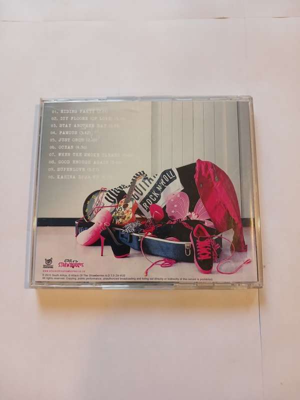 Attack of the Strawberries, All Over the Show CD, Signed