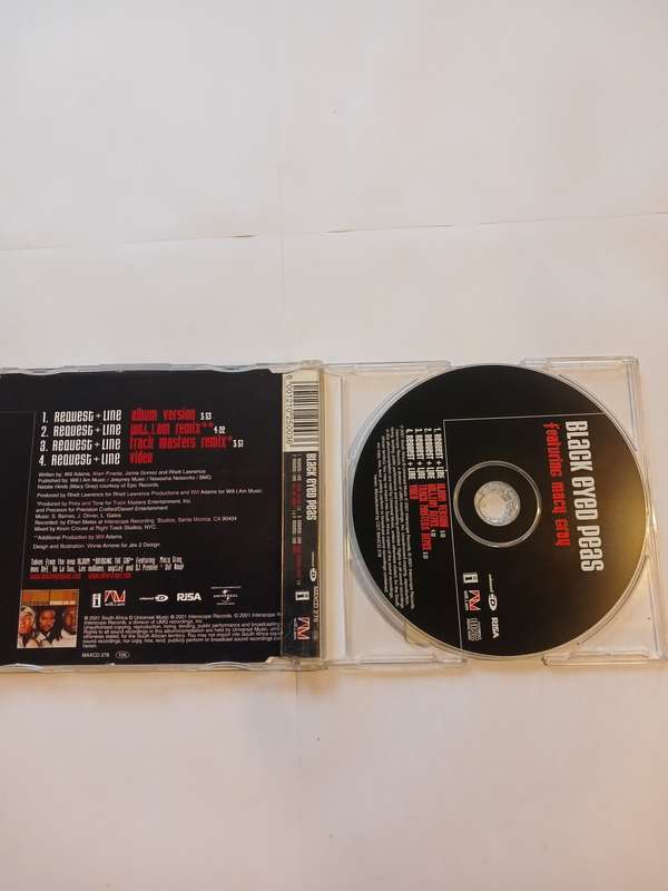 Black Eyed Peas feat. Macy Grey, Request Line CD single