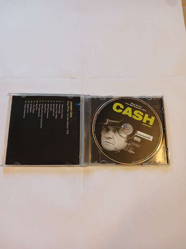 Johnny Cash, Ring of Fire, Live San Antonio 1974, Digitally Remastered CD