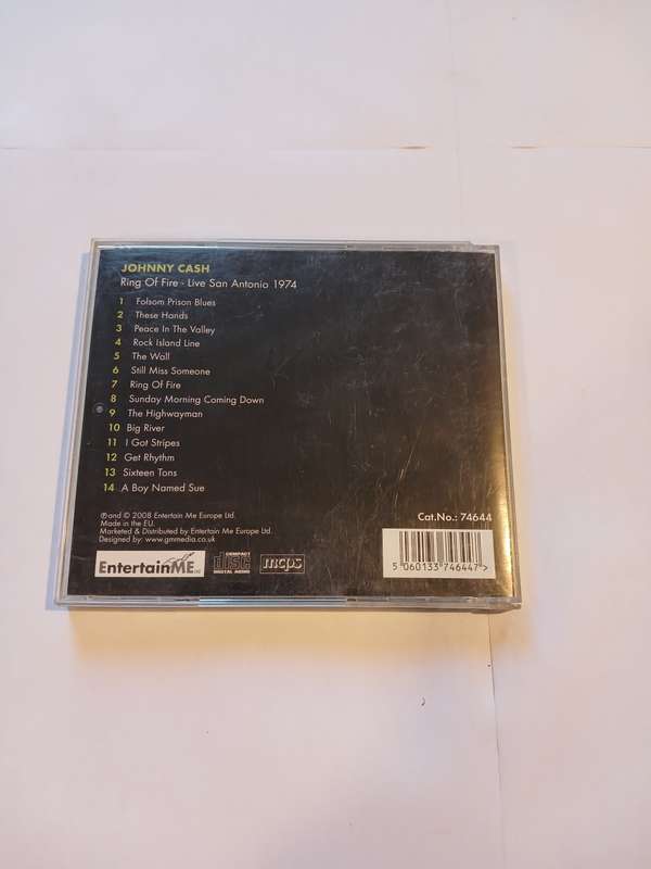 Johnny Cash, Ring of Fire, Live San Antonio 1974, Digitally Remastered CD