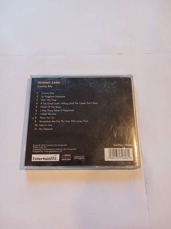 Johnny Cash, Country Boy, Digitally Remastered CD