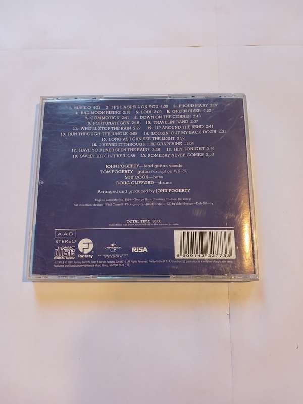 Creedance Clearwater Revival feat. John Fogerty, Chronical CD