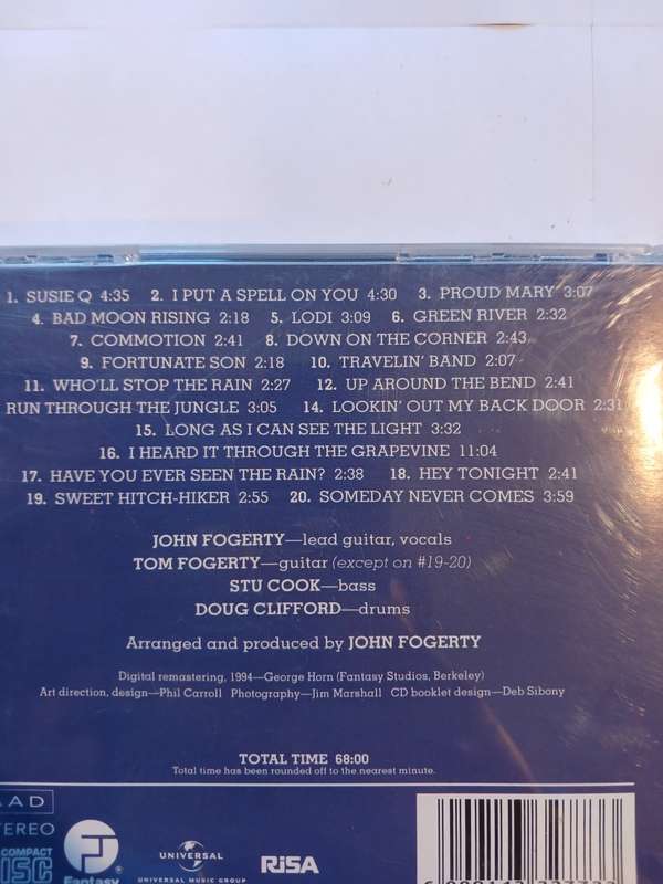 Creedance Clearwater Revival feat. John Fogerty, Chronical CD