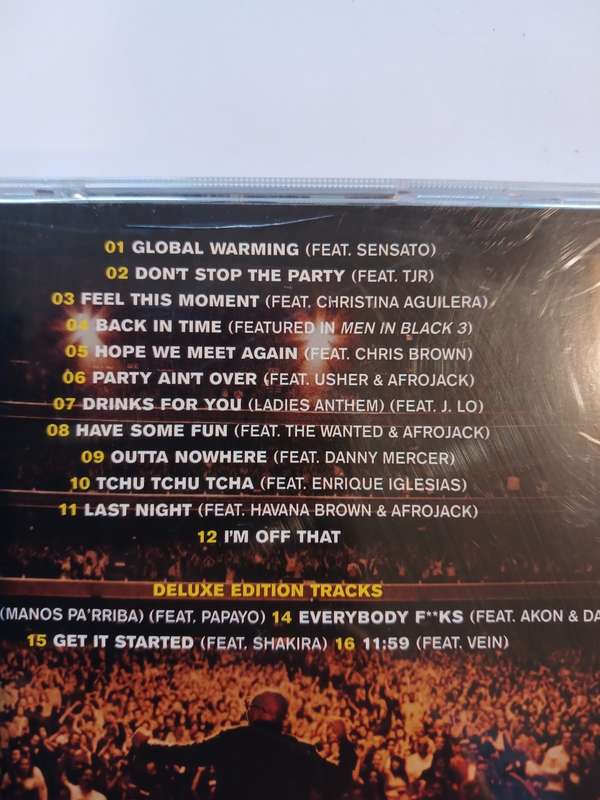 Pitbull, Global Warning CD