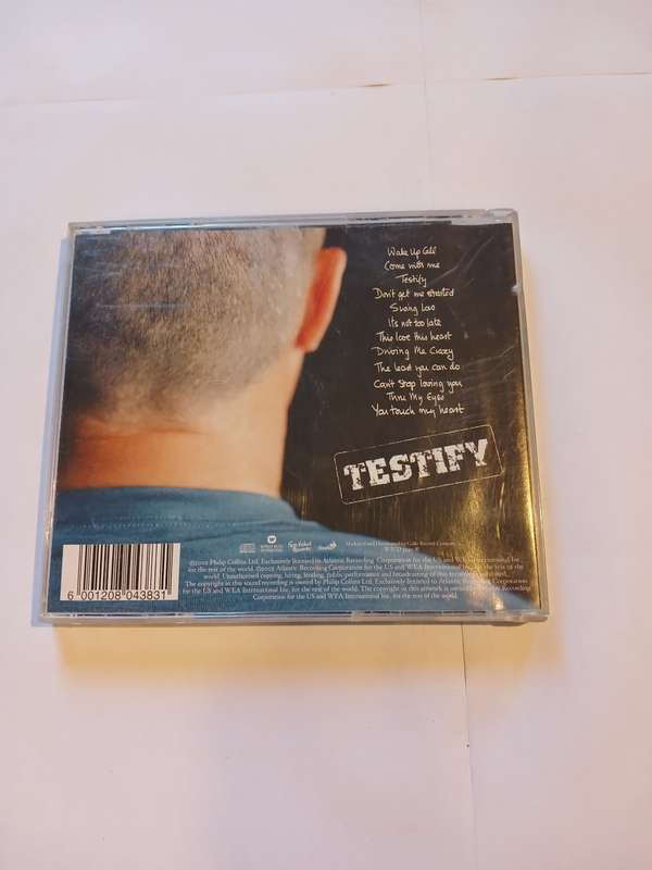 Phil Collins, Testify CD