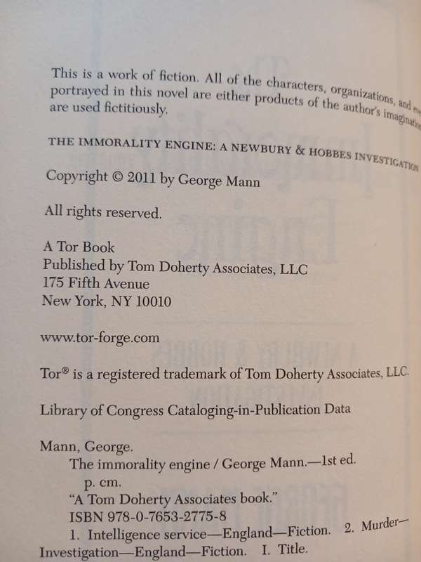 The Immortality Engine by Goerge Mann