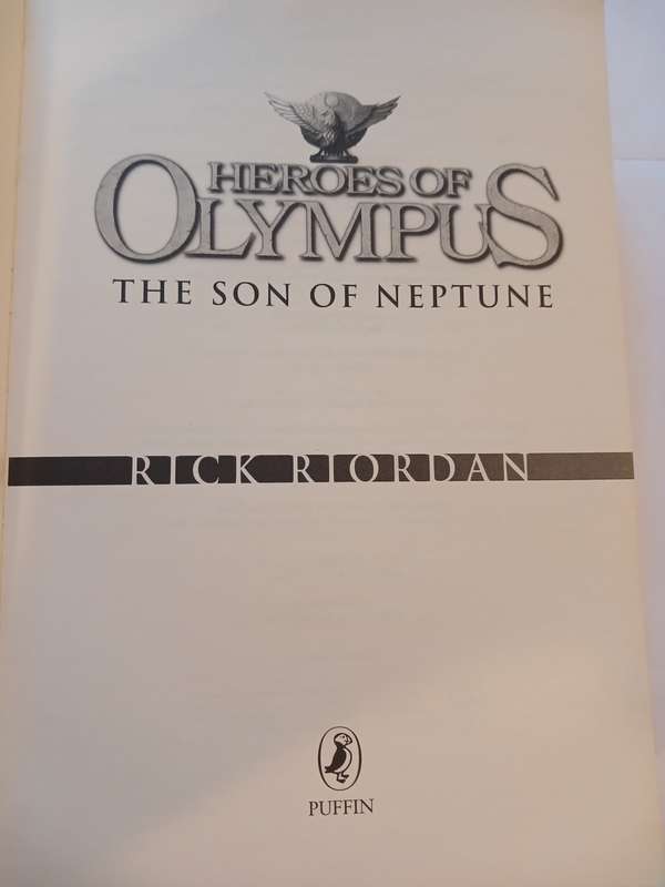 Percy Jackson, Heroes of Olympus, The Son Of Neptune by Rick Riordan