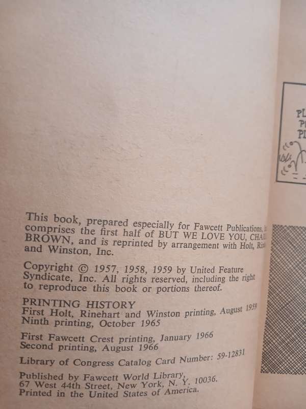 Charlie Brown, We`re on Your Side, Charlie Brown by Charles M. Schulz