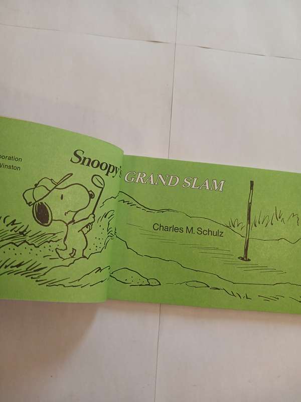 Snoopy`s Grand Slam by Charles M. Schulz