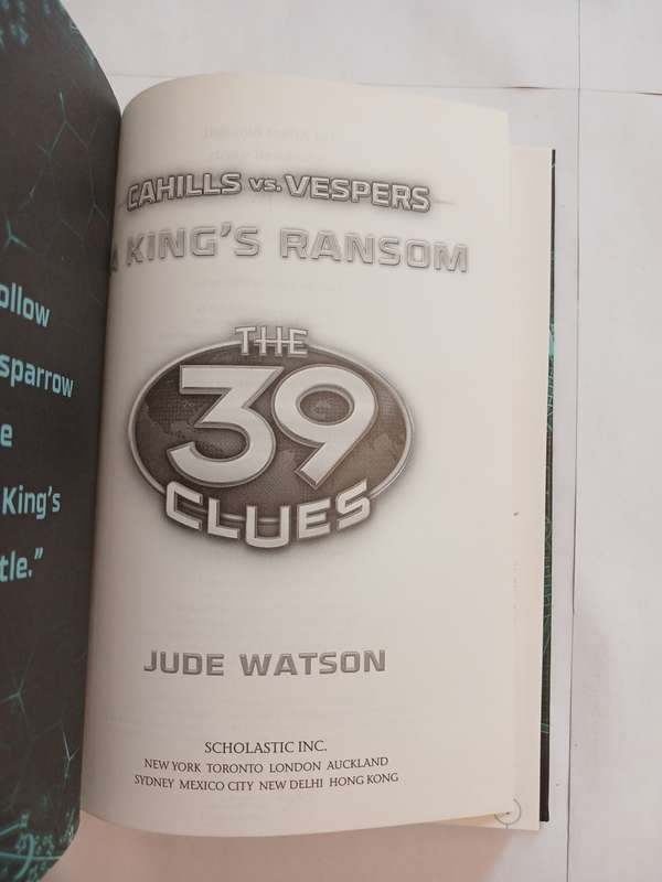 The 39 Clues, Book Two by Jude Watson