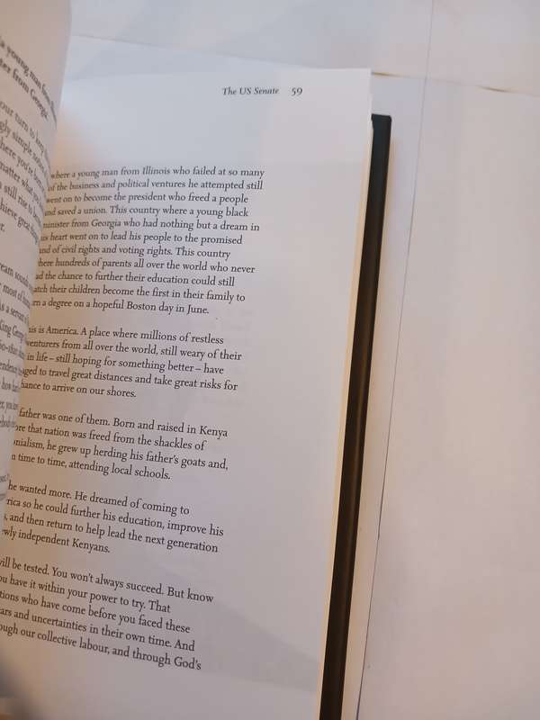The Politics of Hope, The Words of Barack Obama compiled by Henry Russell