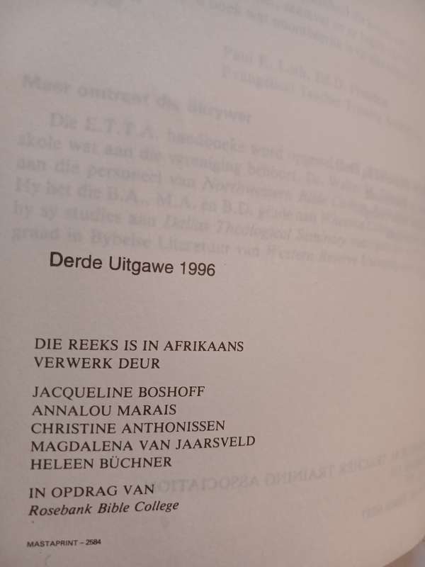 Nuwe-Testamentiese Oorsig deur Walter M. Dunnett