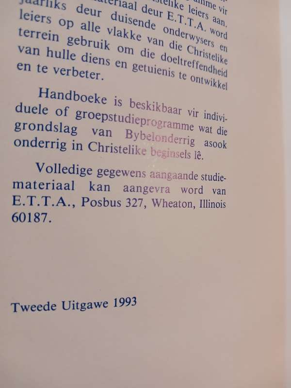 Ou-Testamentiese Oorsig deur Clarence H. Benson
