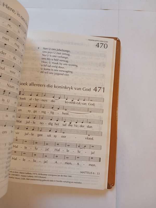 Liedboek van die Kerk, NG Kerk Uitgewers, 2001 Hardcover