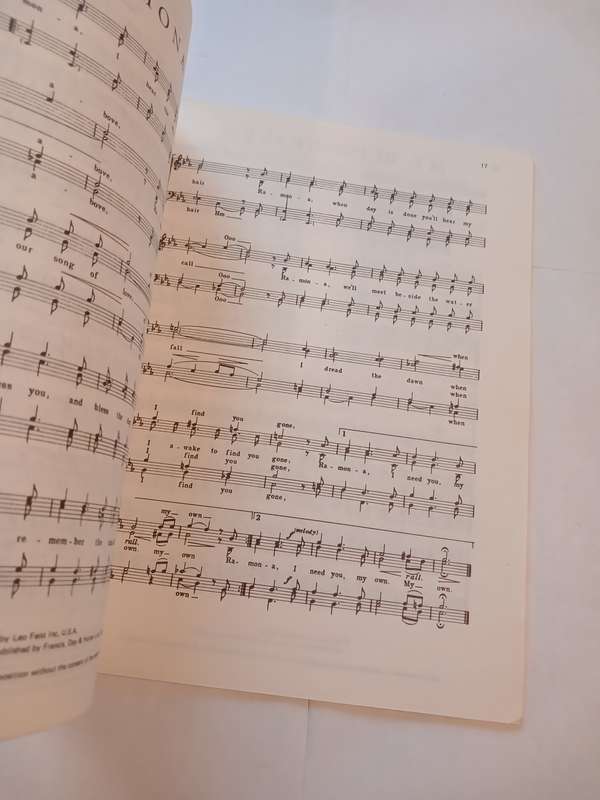 Barbershop Memories compiled and arranged for Male Voices by Hugo Frey, Sheet Music