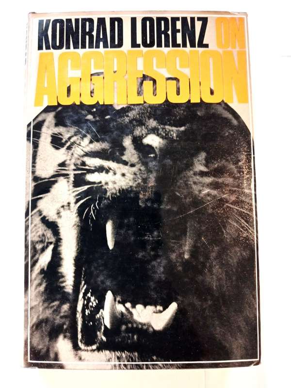 On Aggression by Konrad Lorenz, 1967 Hardcover