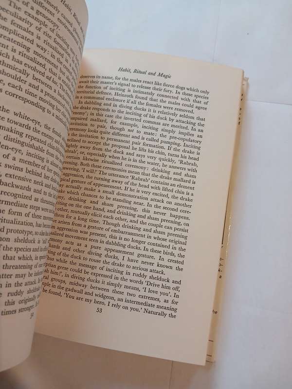 On Aggression by Konrad Lorenz, 1967 Hardcover