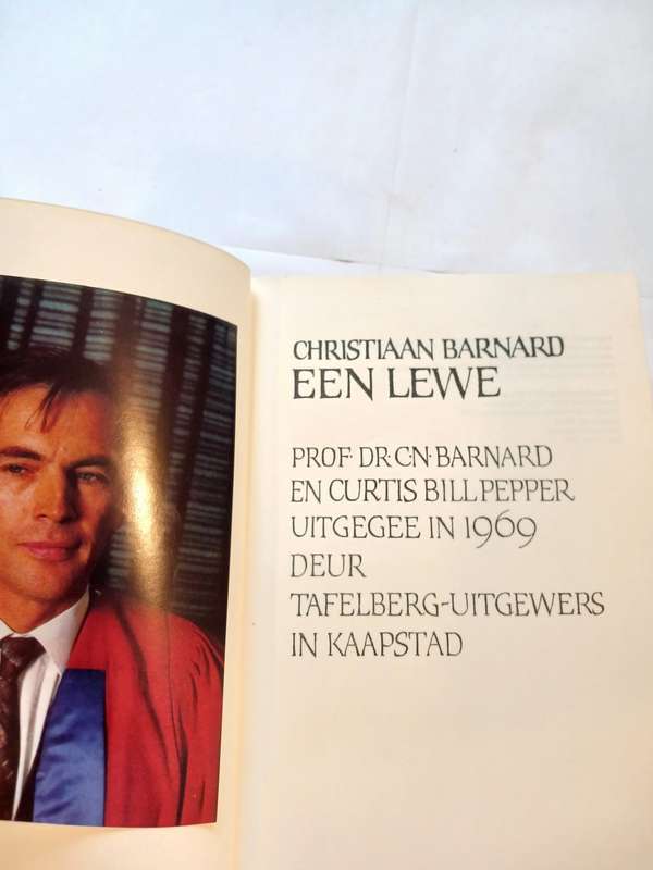 Christiaan Barnard Een Lewe deur C.N. Barnard en Curtis Bill Pepper
