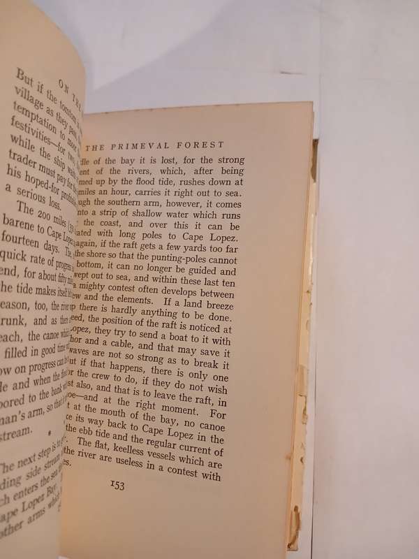 On the Edge of a Primeval Forest by Albert Schweitzer, 1938