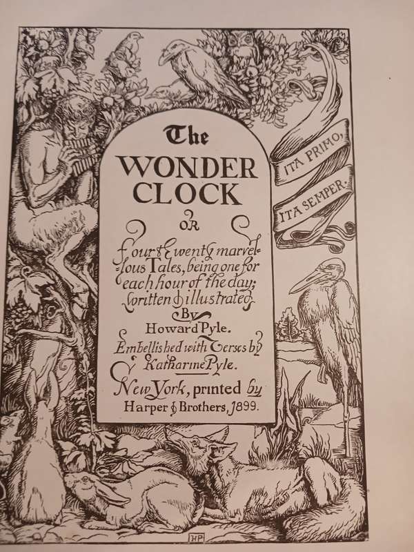 The Wonder Clock by Howard Pyle and Katherine Pyle