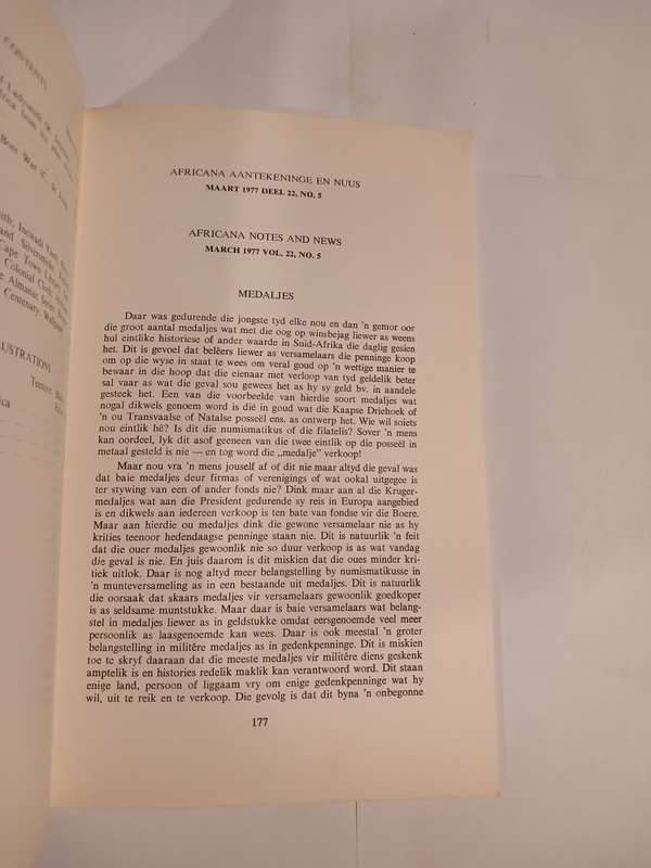 Africana Notes and News, March 1977 Vol. 22, No. 5