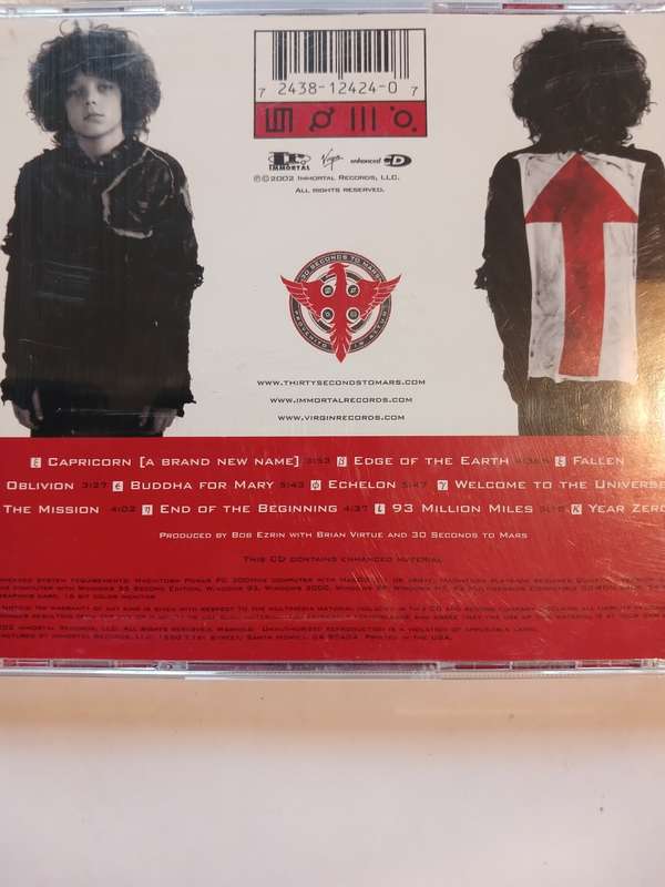 Thirty Seconds to Mars, Enhanced CD, US