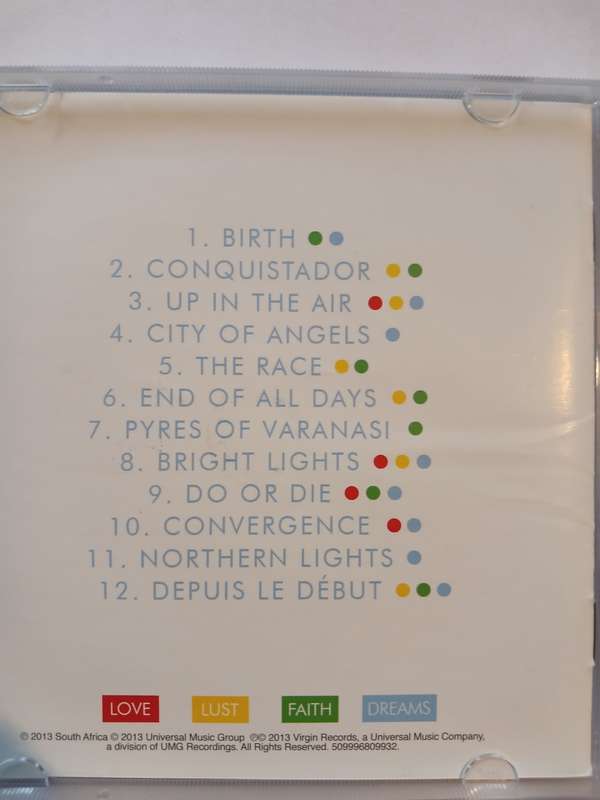 Thirty Seconds to Mars, Love Lust Faith + Dreams CD