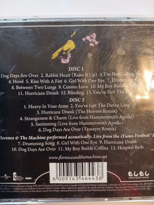 Florence + the Machine, Between Two Lungs, 2 x CD