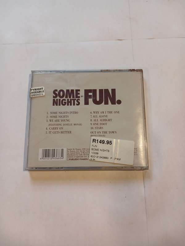 Fun, Some Nights CD