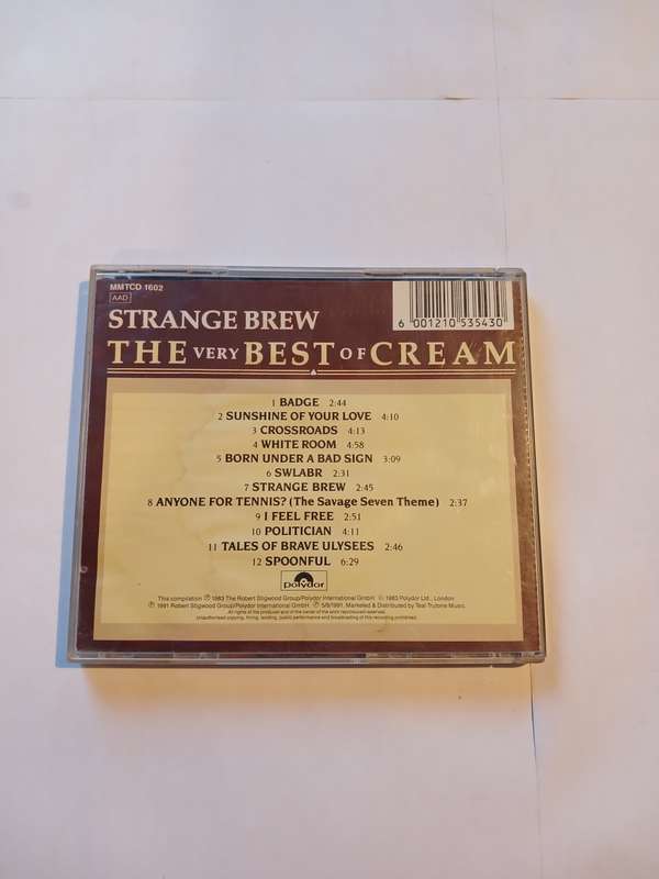 Cream, Strange Brew, The Very Best of Cream CD