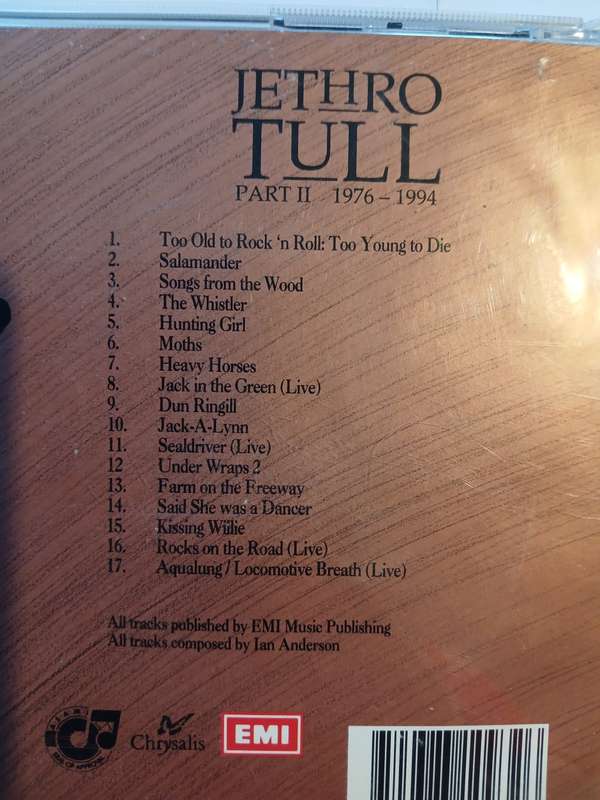 Jethro Tull, Platinum, Part II 1976-1994