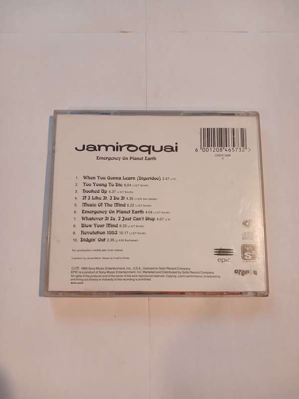 Jamiroquai, Emergency On Planet Earth CD